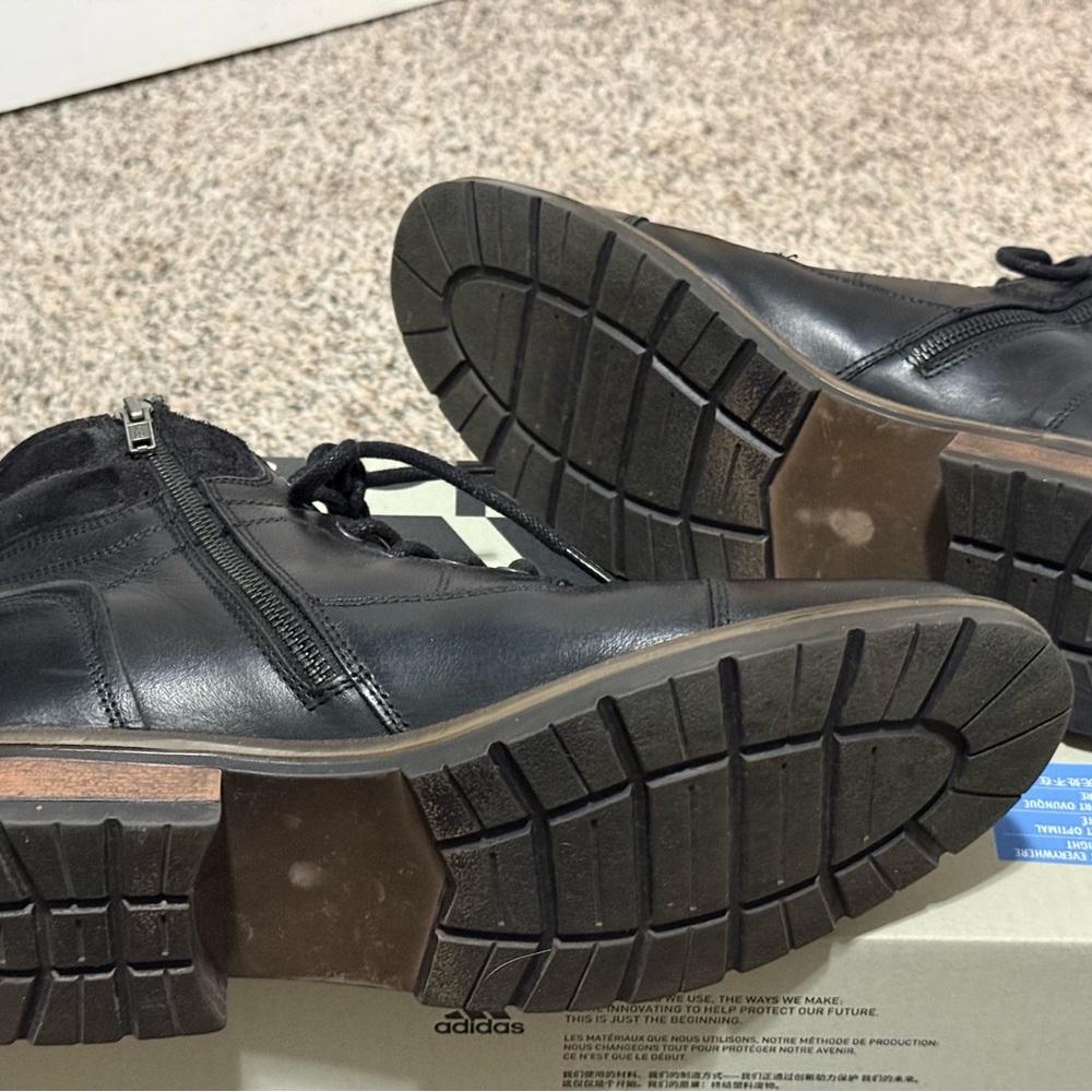 Two for one special: Crown Vintage men’s boots (black and brown) - Picture 5 of 11